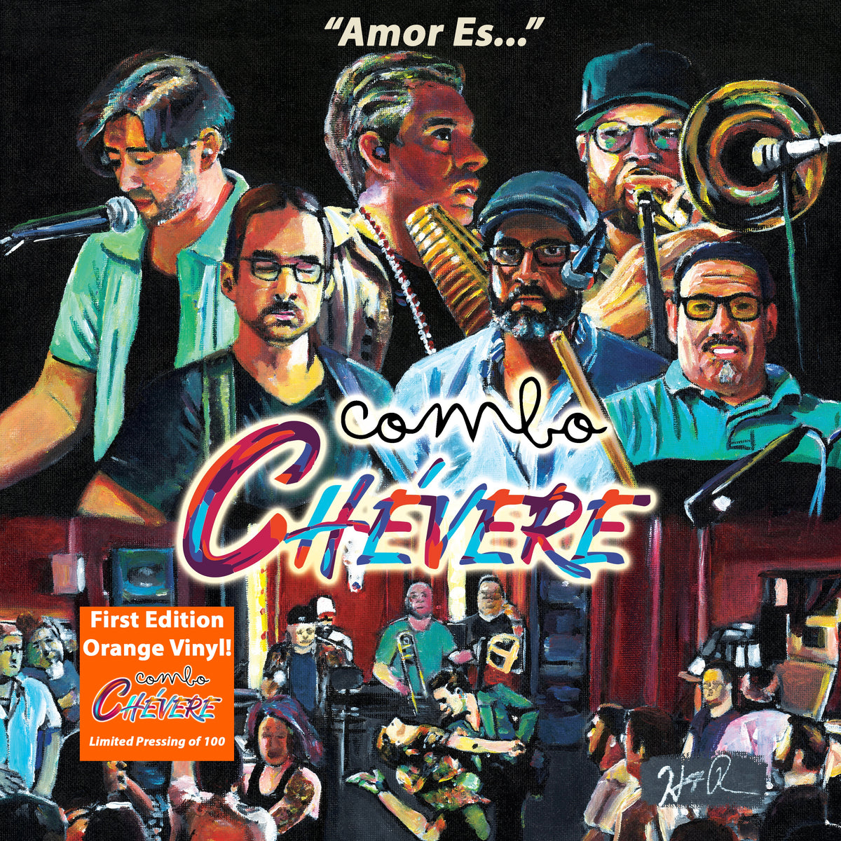 "Amor Es..." Limited Edition Orange Vinyl Record